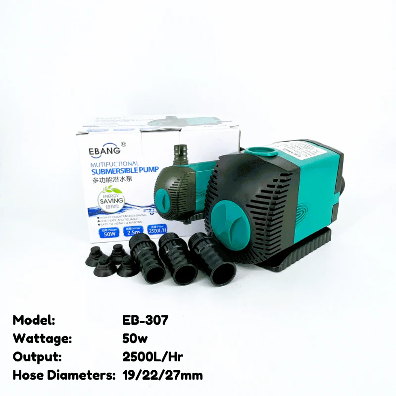 EBANG Submersible Pump - 300 Series (220-3000L/Hr) - Image 8