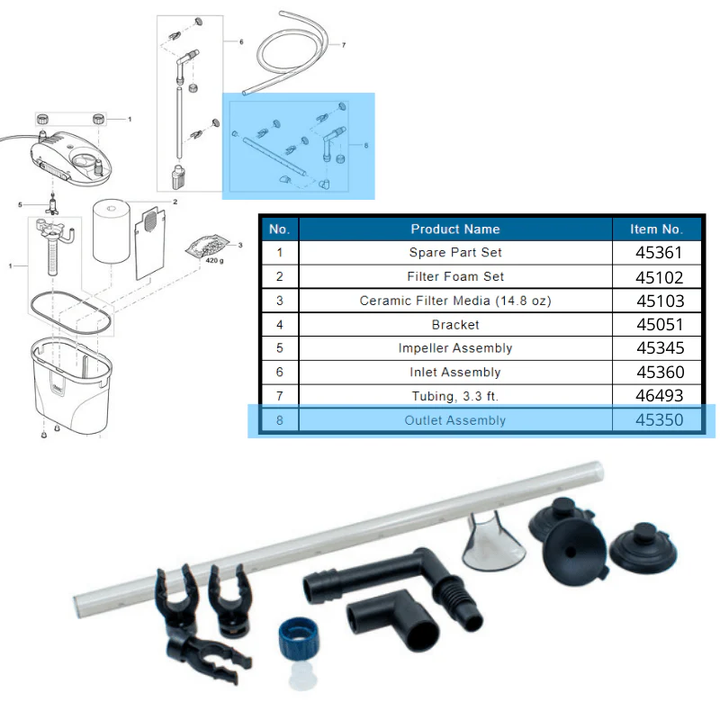 OASE FiltoSmart 60/100/200/300 Spare Parts - Image 11