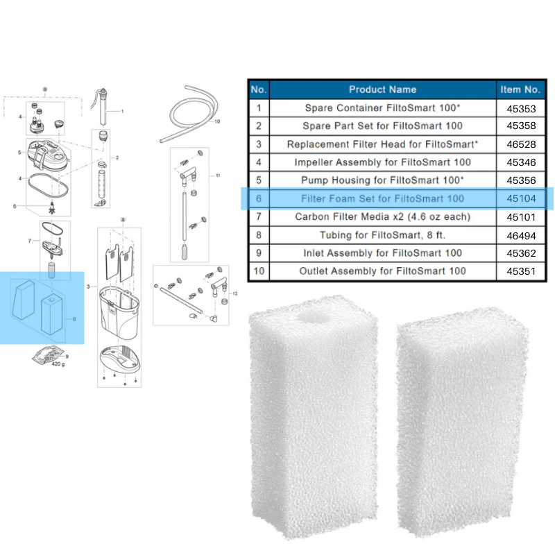 OASE FiltoSmart 60/100/200/300 Spare Parts - Image 14