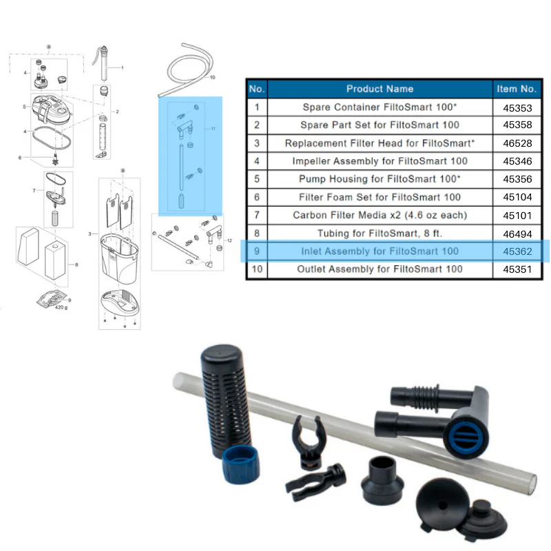 OASE FiltoSmart 60/100/200/300 Spare Parts - Image 16