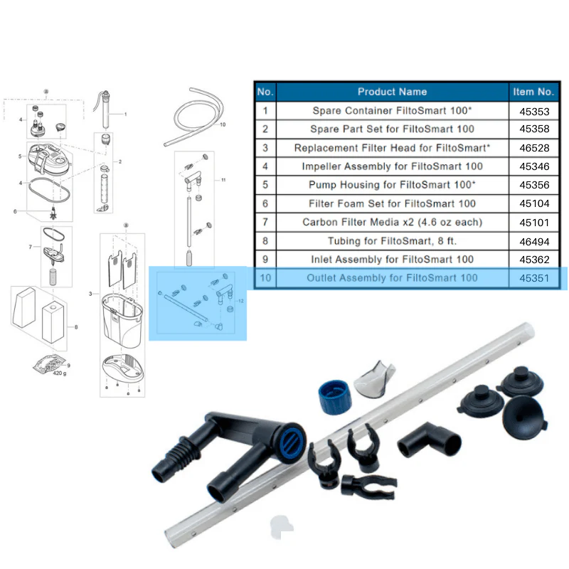 OASE FiltoSmart 60/100/200/300 Spare Parts - Image 17