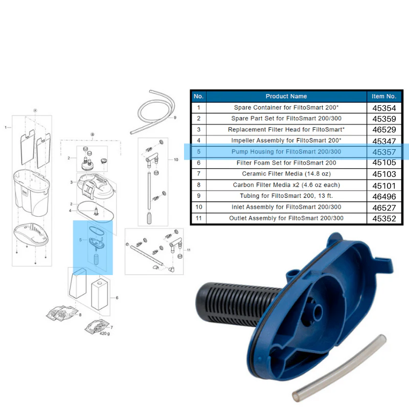 OASE FiltoSmart 60/100/200/300 Spare Parts - Image 31