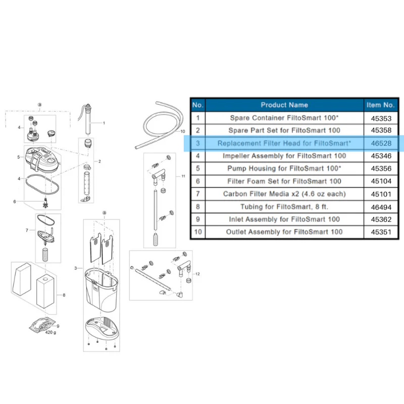 OASE FiltoSmart 60/100/200/300 Spare Parts - Image 34