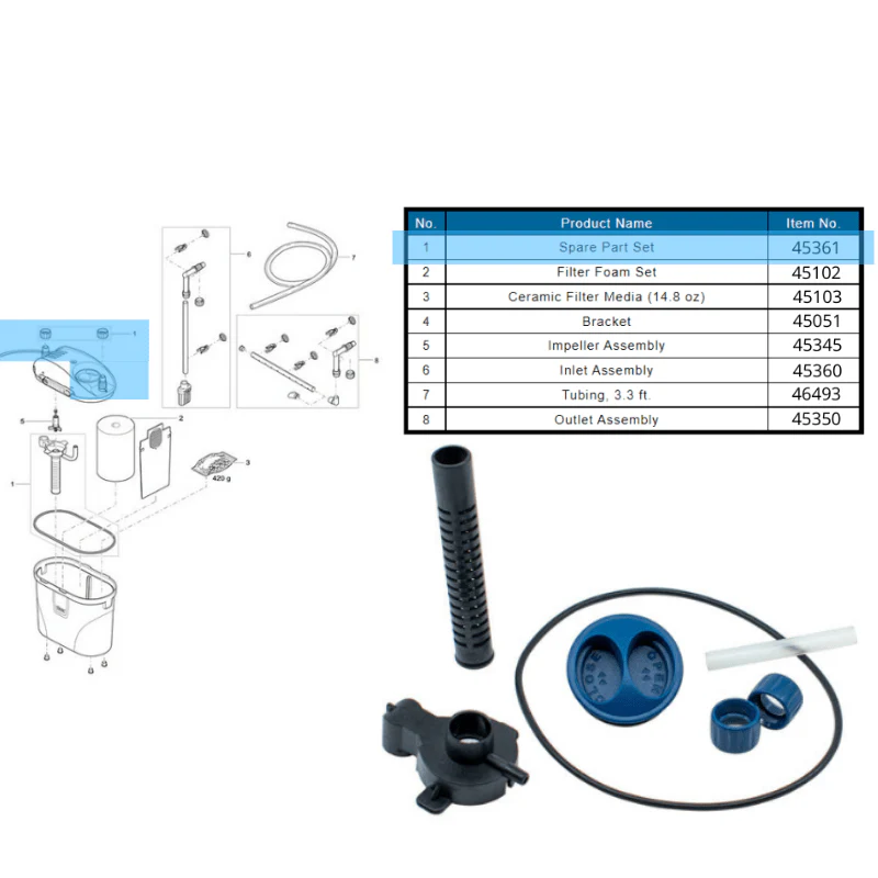OASE FiltoSmart 60/100/200/300 Spare Parts - Image 5
