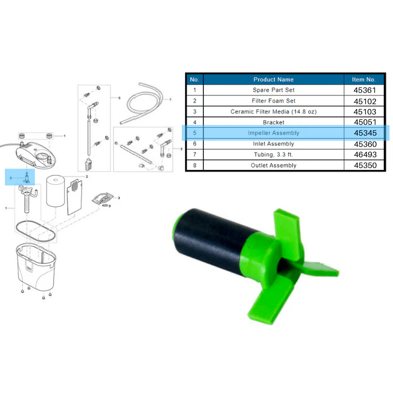 OASE FiltoSmart 60/100/200/300 Spare Parts - Image 8