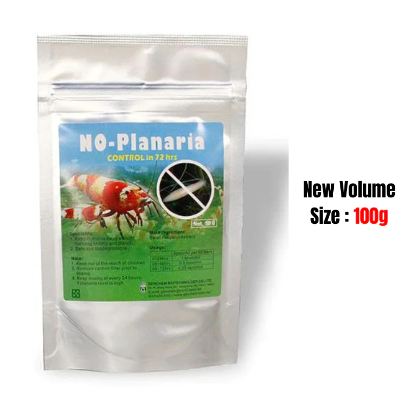 GENCHEM No Planaria (kill planaria safe for shrimp) - 100g - Image 2