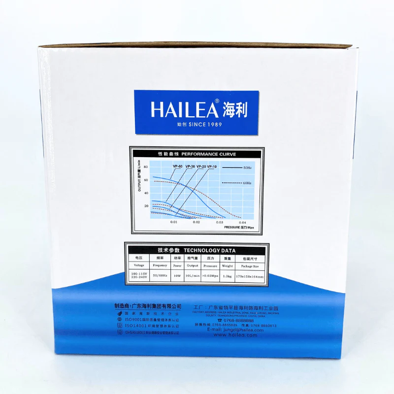 HAILEA Air Pump - VP Series (10-30L/min) - Image 12