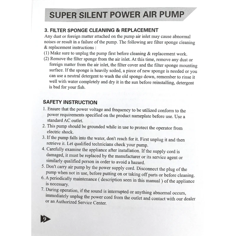 HAILEA Air Pump - VP Series (10-30L/min) - Image 9
