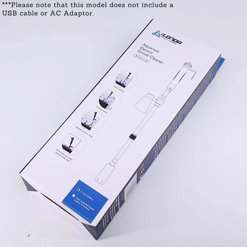 iLonda Aquarium Electric Gravel Cleaner (Battery Operated) - Image 8