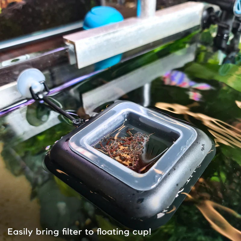iLONDA Floating Red Worms Feeding Cup - Image 8