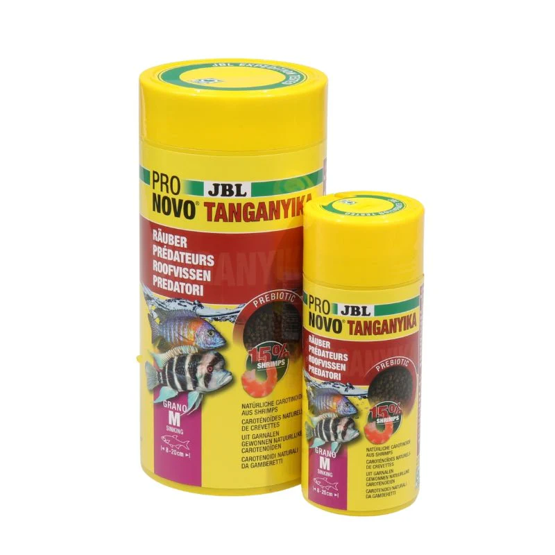 JBL Pronovo Tanganyika Grano M - (Granulated aquarium staple food for predatory cichlids) - Image 2