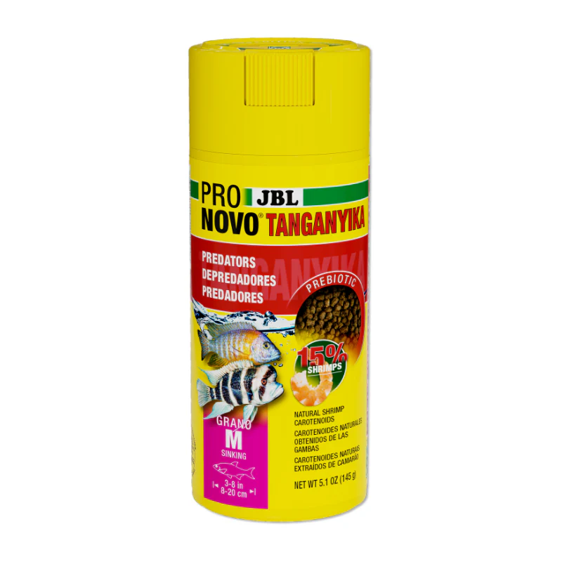 JBL Pronovo Tanganyika Grano M - (Granulated aquarium staple food for predatory cichlids) - Image 3
