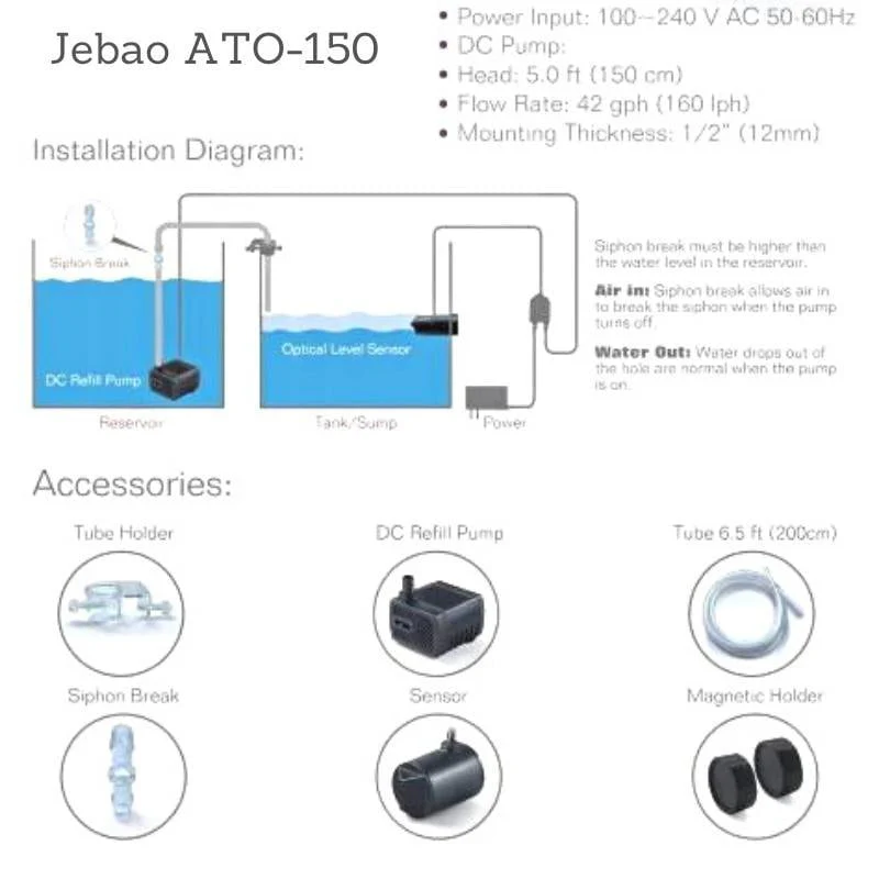 JEBAO ATO-150 auto top up - Image 4