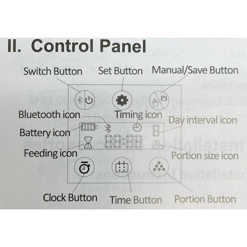 JEBAO DRF-20 Automatic food timer (many compartment for each feeding) - Image 9