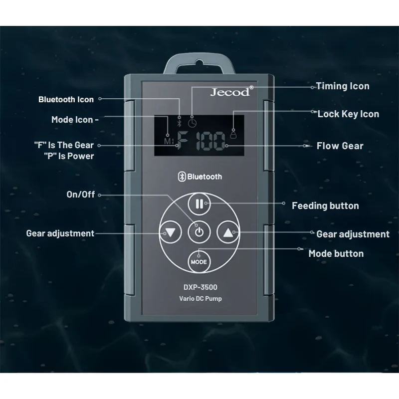 JEBAO DXP DC Pump - (Controller/Wi-Fi Dual Control) - Image 9