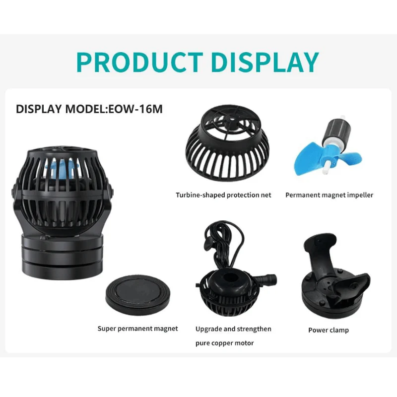 JEBAO EOW Wavemaker - (3M,5M,9M,16M,22M) Controller/Wi-Fi Mobile phone, Dual Control - Image 2