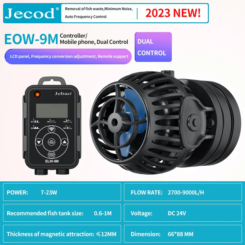 JEBAO EOW Wavemaker - (3M,5M,9M,16M,22M) Controller/Wi-Fi Mobile phone, Dual Control - Image 6