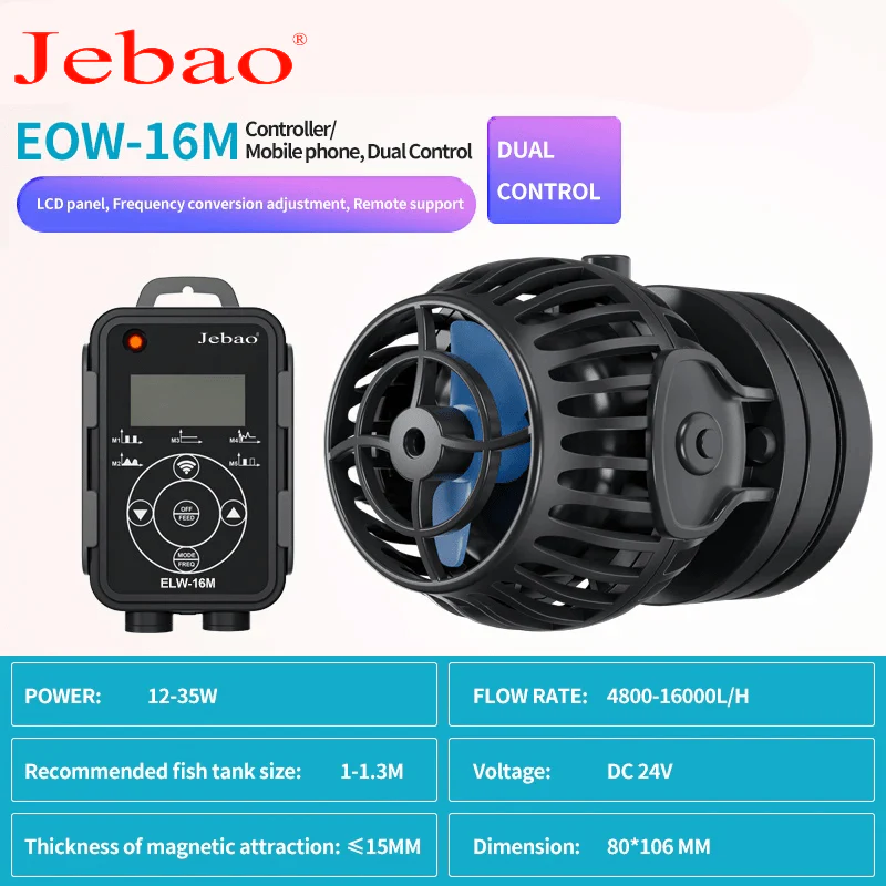 JEBAO EOW Wavemaker - (3M,5M,9M,16M,22M) Controller/Wi-Fi Mobile phone, Dual Control - Image 7