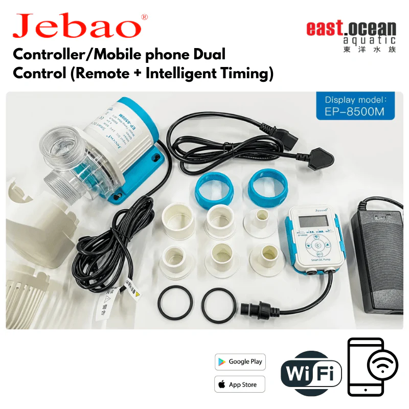 JEBAO EP Water Pump - Controller/Mobile phone Dual Control (Remote + Intelligent Timing) - (EP3500M/EP5000M/EP6500M/EP8500M/EP10000M) - Image 2