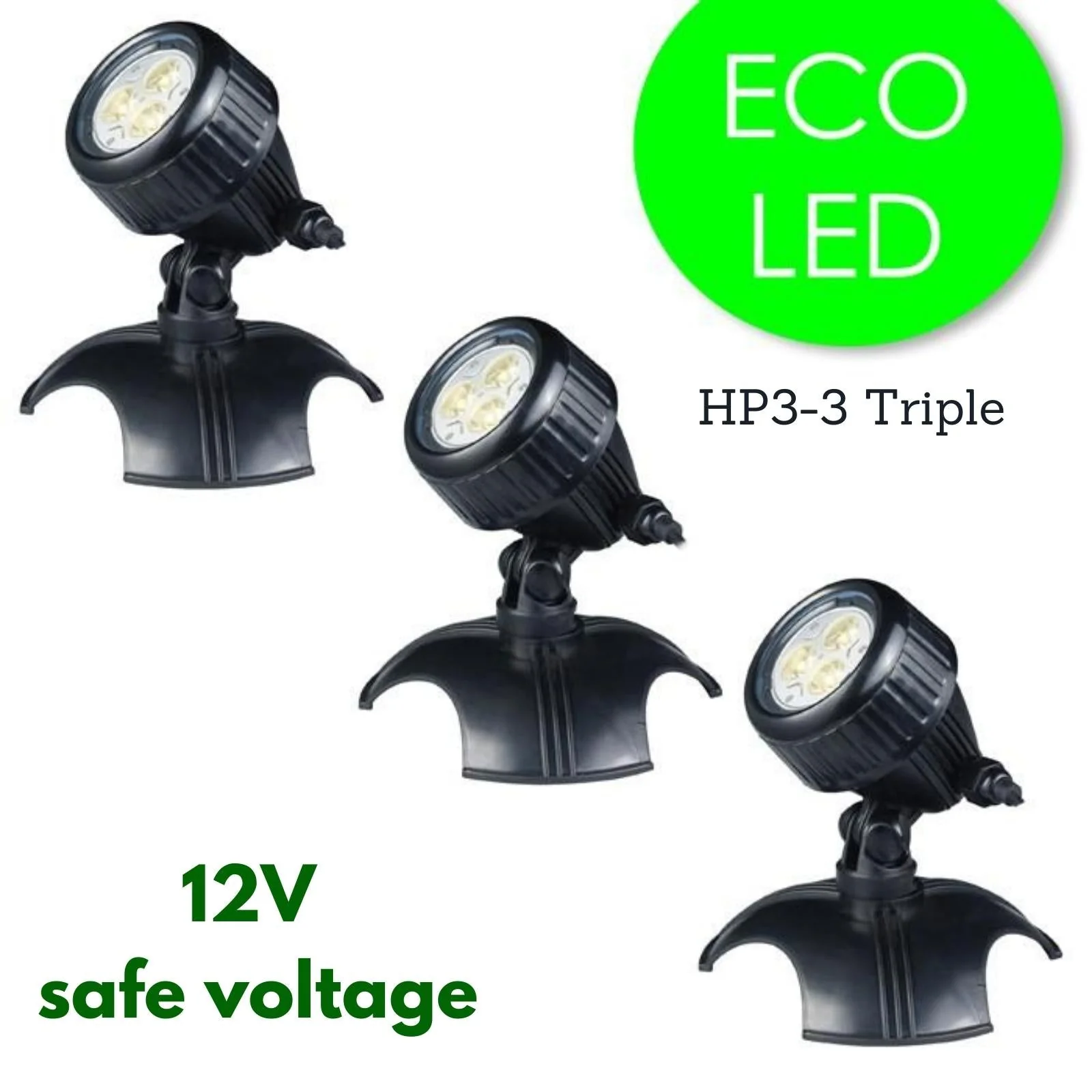 JEBAO HP3 Series - LED Submersible Spotlight (HP31, HP33) - Image 2