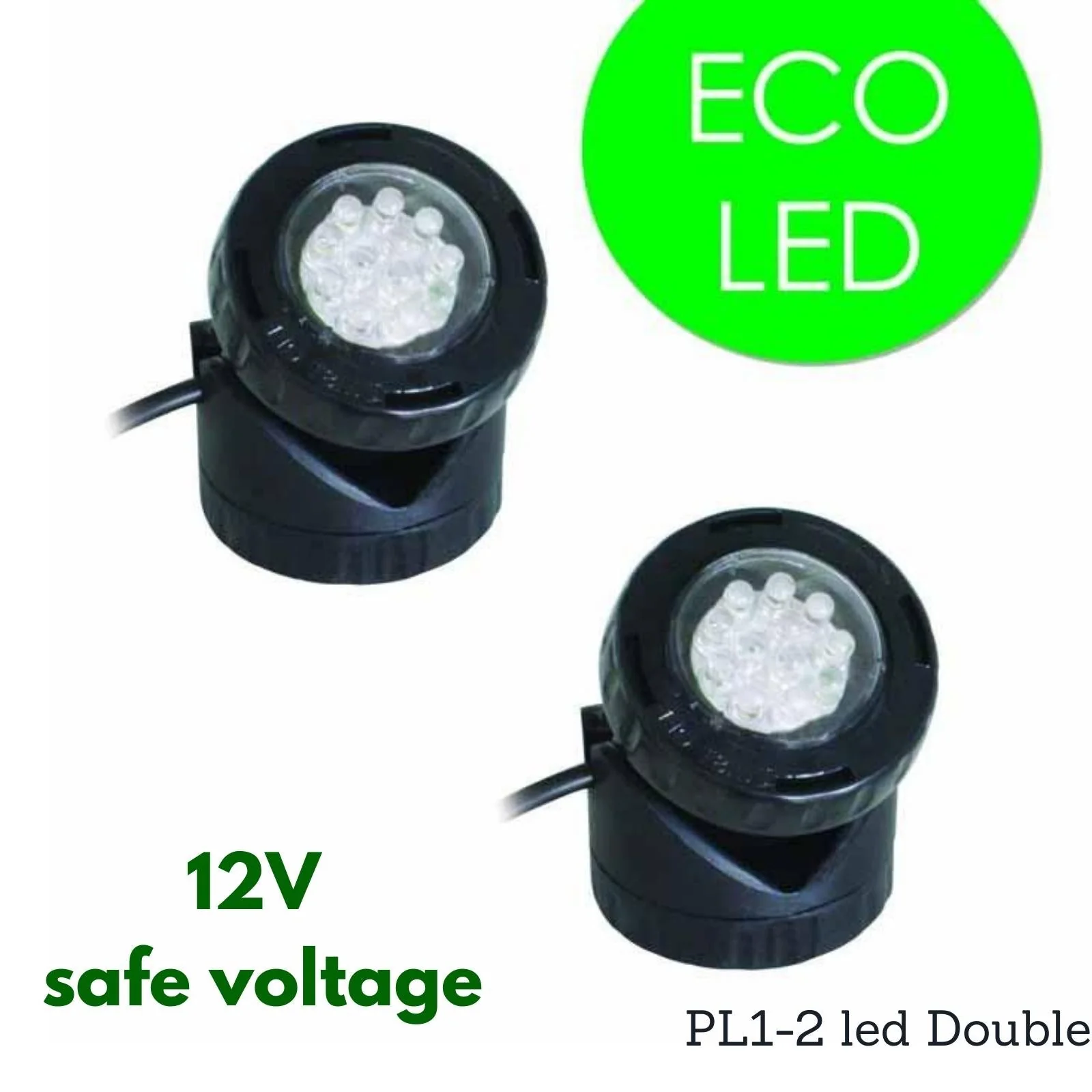JEBAO PL1 Series Led Submersible Spotlight (PL1 LED, PL1-2 LED, PL1-3 LED) - Image 2