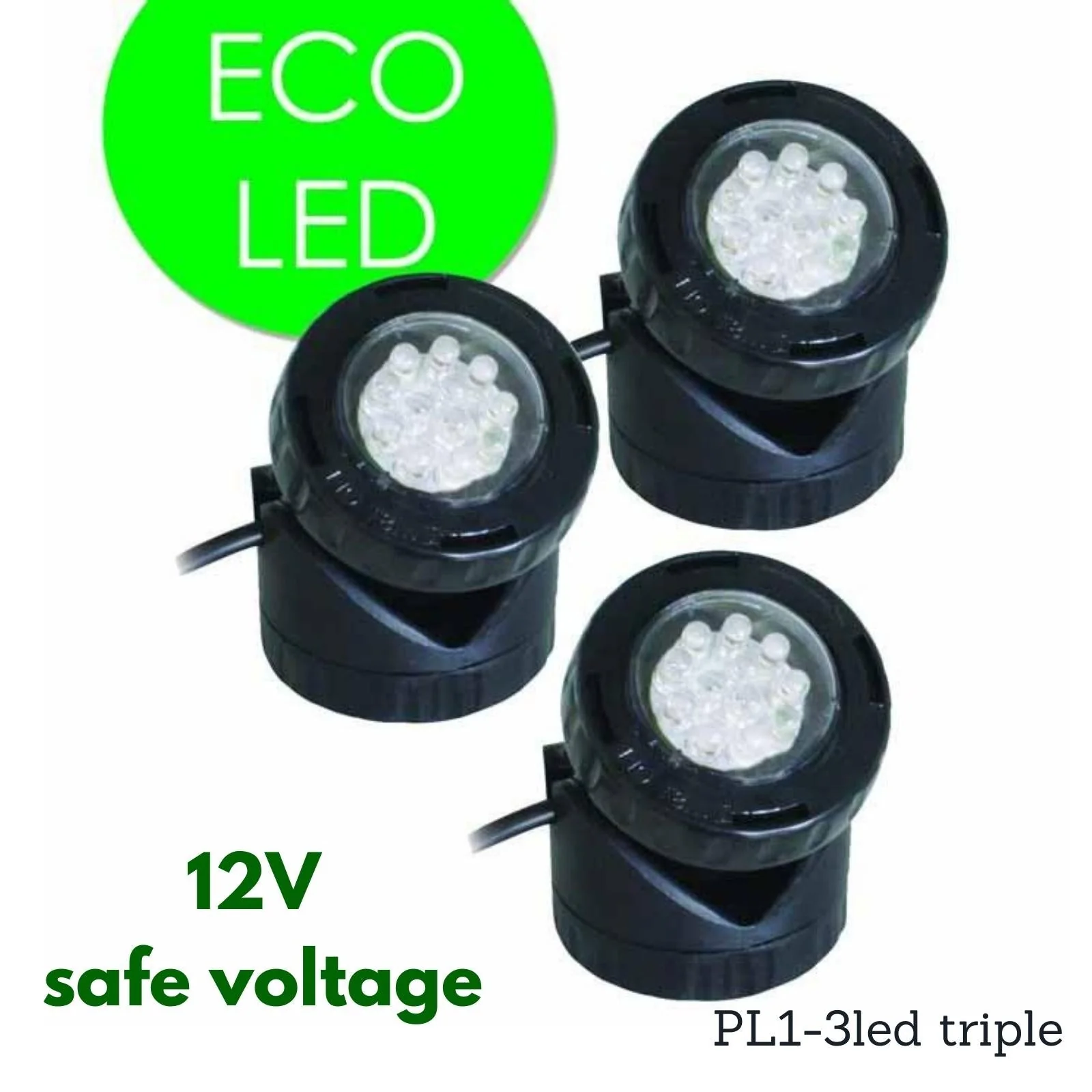 JEBAO PL1 Series Led Submersible Spotlight (PL1 LED, PL1-2 LED, PL1-3 LED) - Image 3