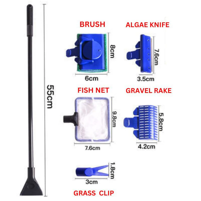 Jeneca AS-53 Gravel Cleaner (aqua tools 5 in 1) - Image 3