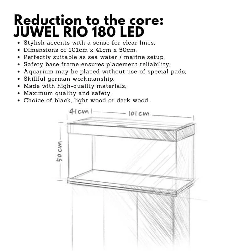 Juwel Rio 180 Litre Aquarium with Cabinet - Image 8