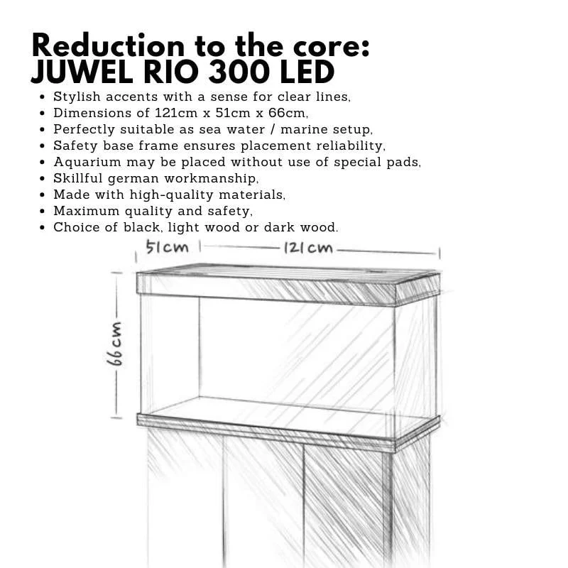 JUWEL RIO 300 Litre Aquarium with Cabinet - Image 5