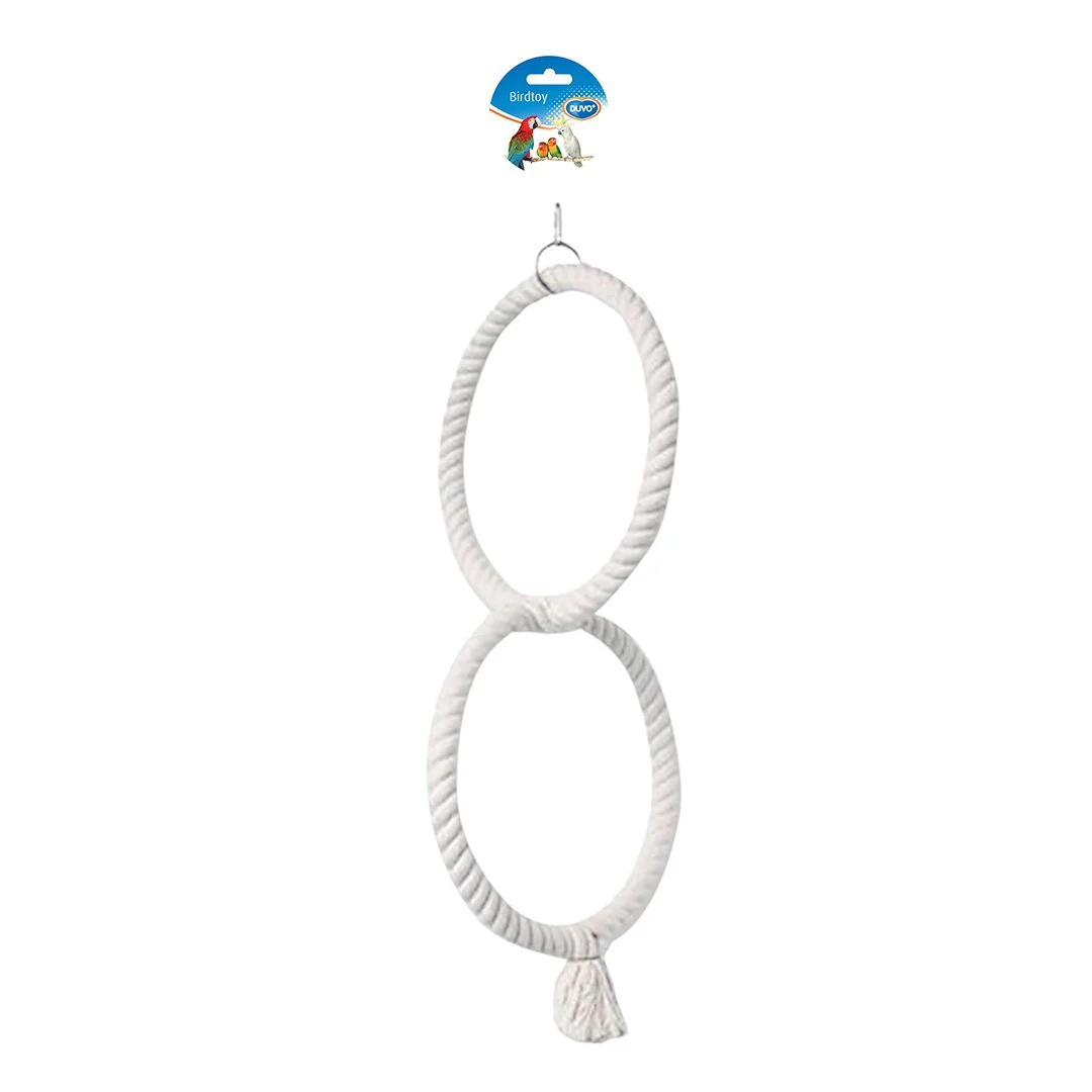 DUVO PLUS Bird/Parrot Toys Ring Perch- - Image 3