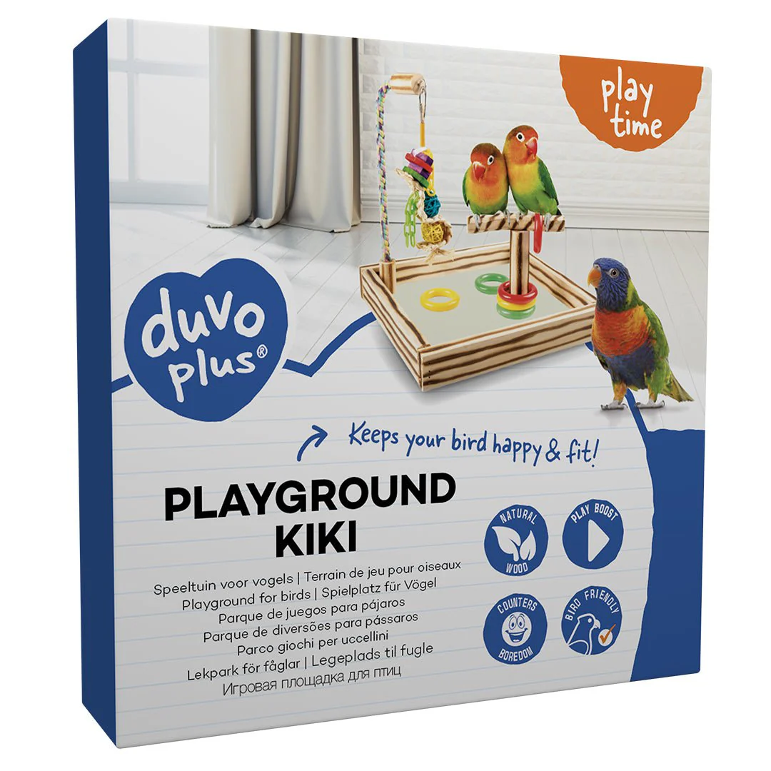 DUVO PLUS Bird Playground Kiki Multicolour (35 x 35 x 37cm) - Image 2