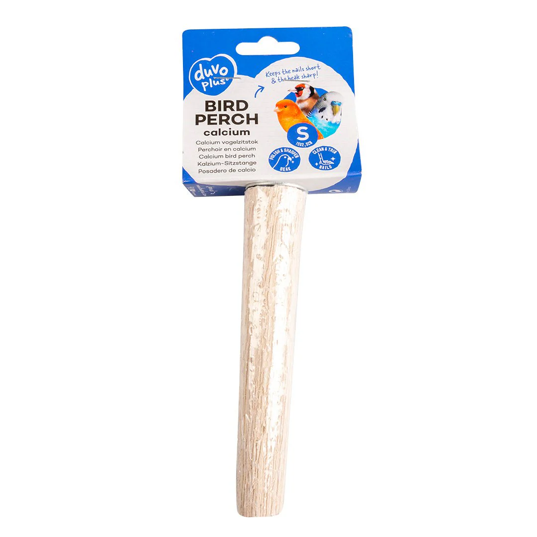 DUVO PLUS Calcium White Bird Perch (S/M/L)