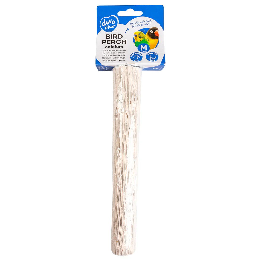 DUVO PLUS Calcium White Bird Perch (S/M/L) - Image 2