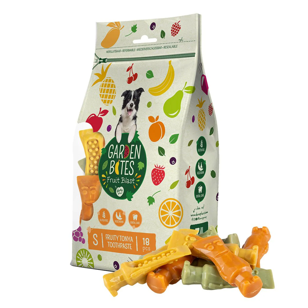 DUVO PLUS Garden Bits Fruity Tonya 18pcs/pk (Vegetarian)