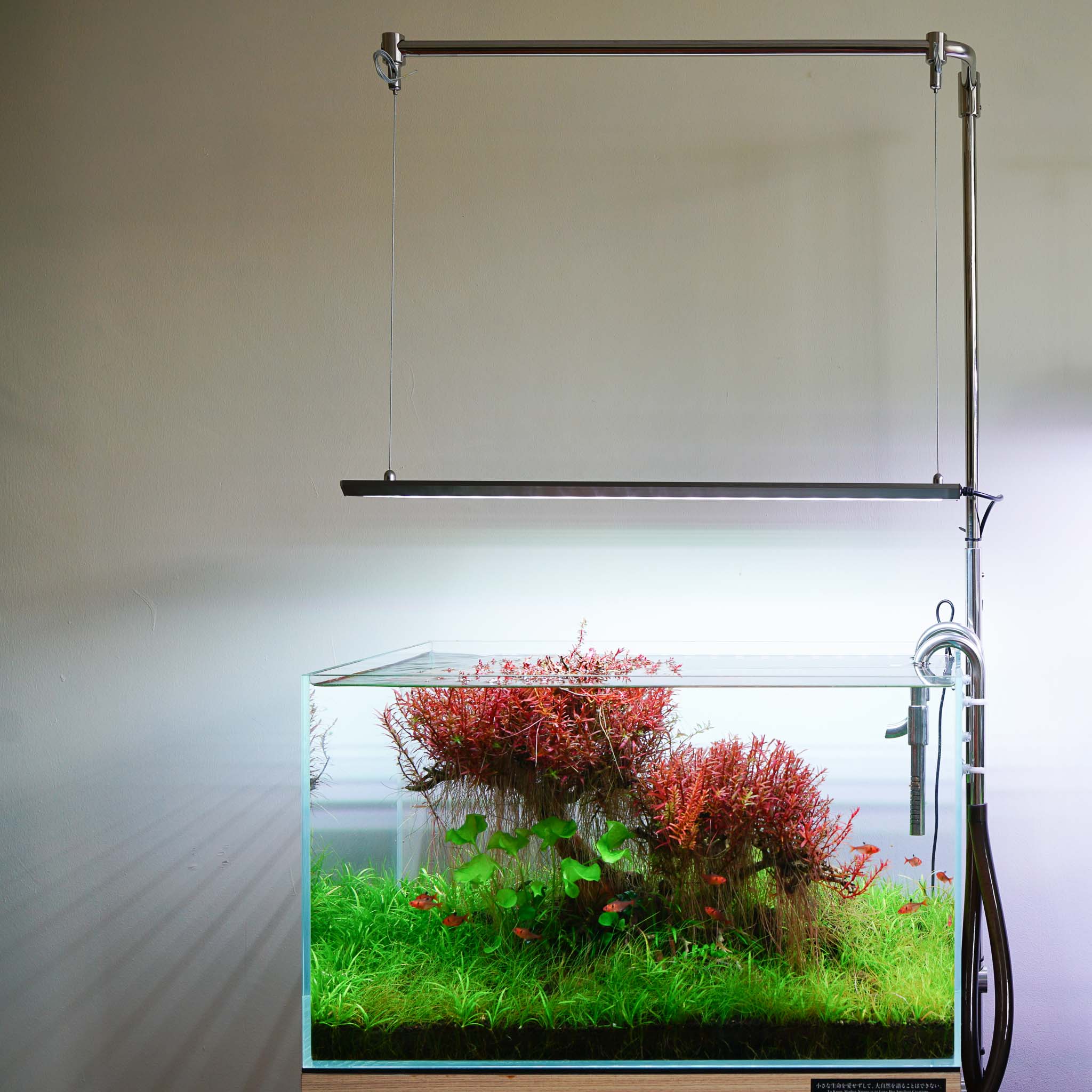 Litiaquaria Cabinet mount lighting stand