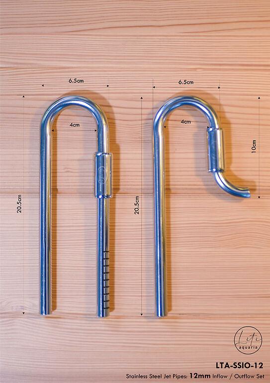 LitiAquaria Stainless Steel Jet Pipe In/Out - Image 7