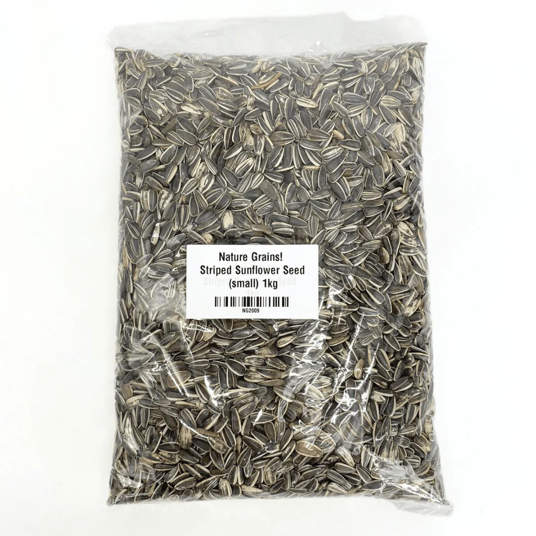 Nature Grains Striped Sunflower Seed (small) 1kg/2kg - Image 3
