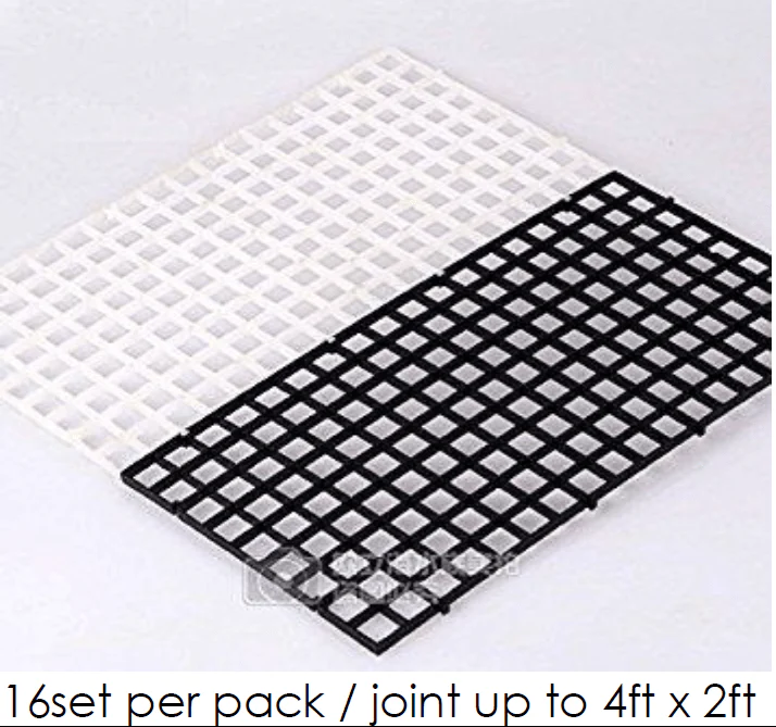 NF Eggcrate Black/White ( 30x15cm / 30x30cm) - Image 5