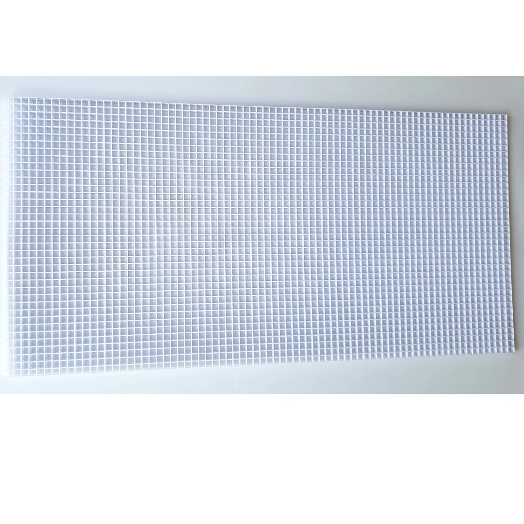 NF Plastic eggcrate filter grilles White/Black (120 x 60cm) - Image 3