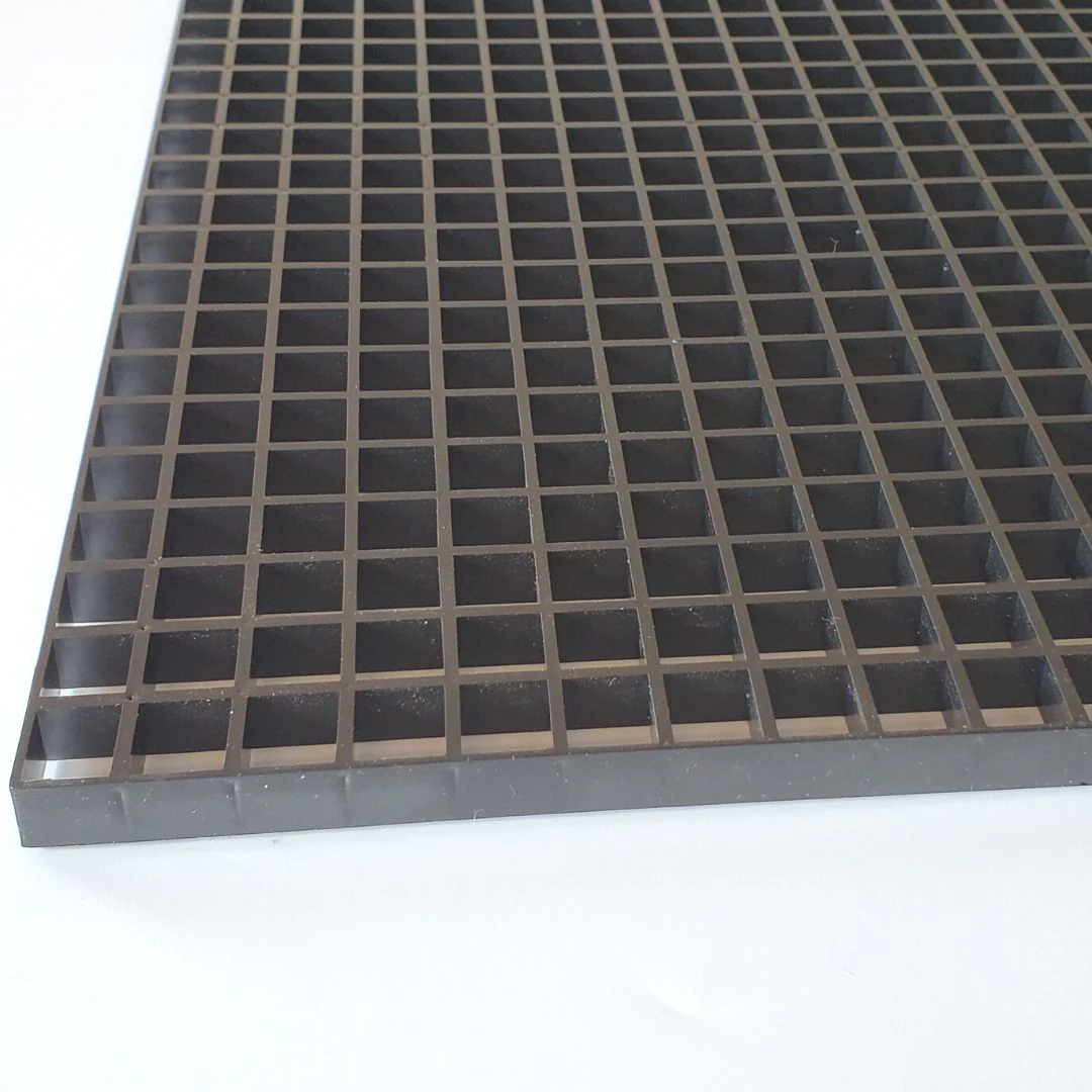 NF Plastic eggcrate filter grilles White/Black (120 x 60cm) - Image 7