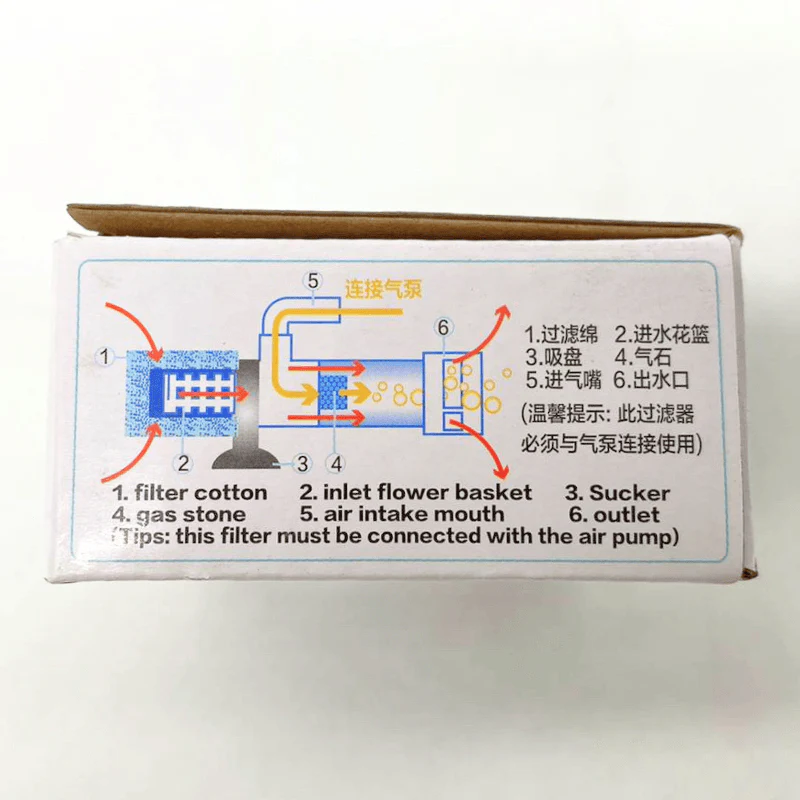 NF Mini bubble filter for nano aquarium - Image 4