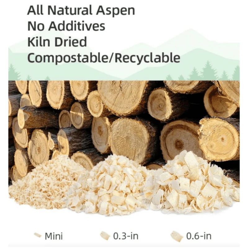Niteangel Aspen Bedding (65L) Small Chips - Image 3
