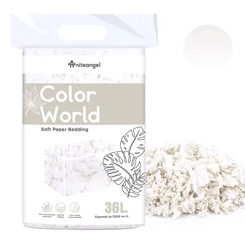 Niteangel Color World Soft Paper Bedding White (10/36L) - Image 10