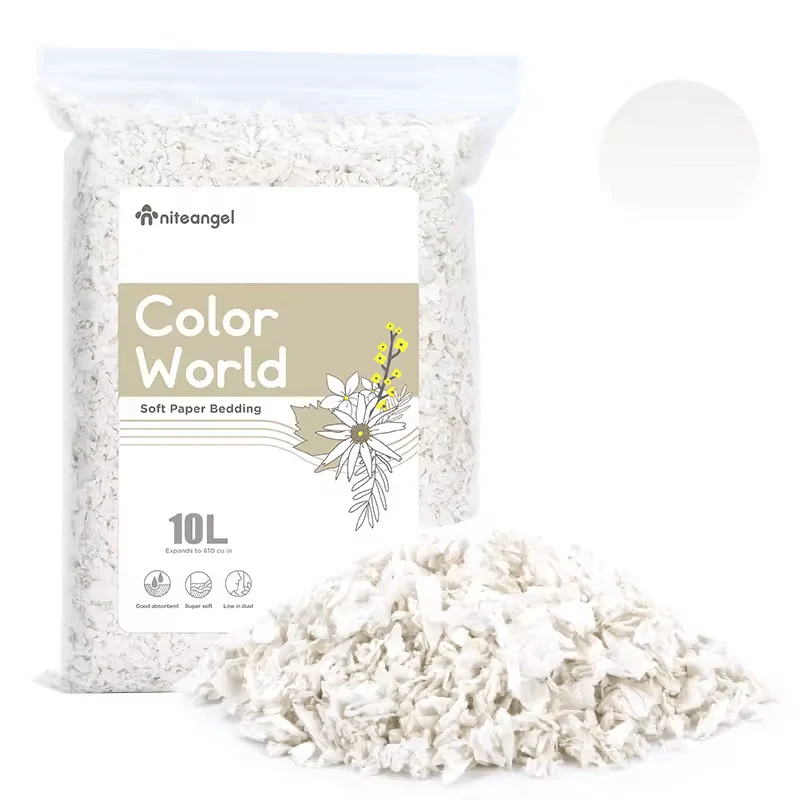 Niteangel Color World Soft Paper Bedding White (10/36L) - Image 9