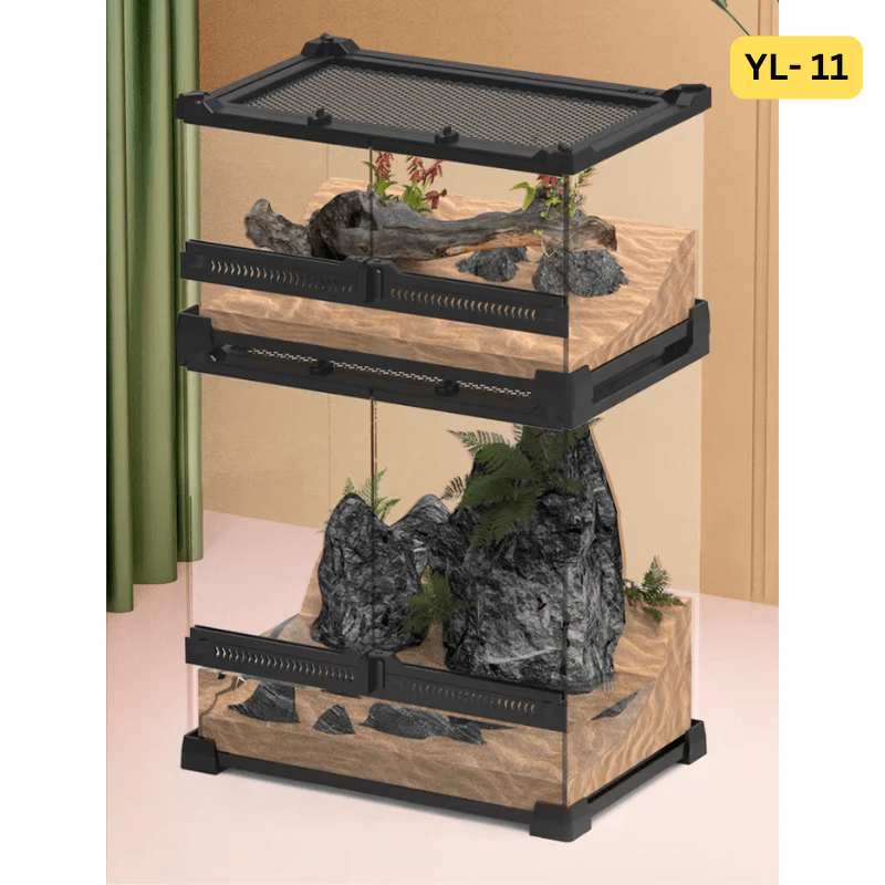 NOMOYPET YL-11/YL-10 Terrarium Tank (single/double door) - Image 2