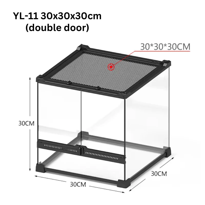 NOMOYPET YL-11/YL-10 Terrarium Tank (single/double door) - Image 5