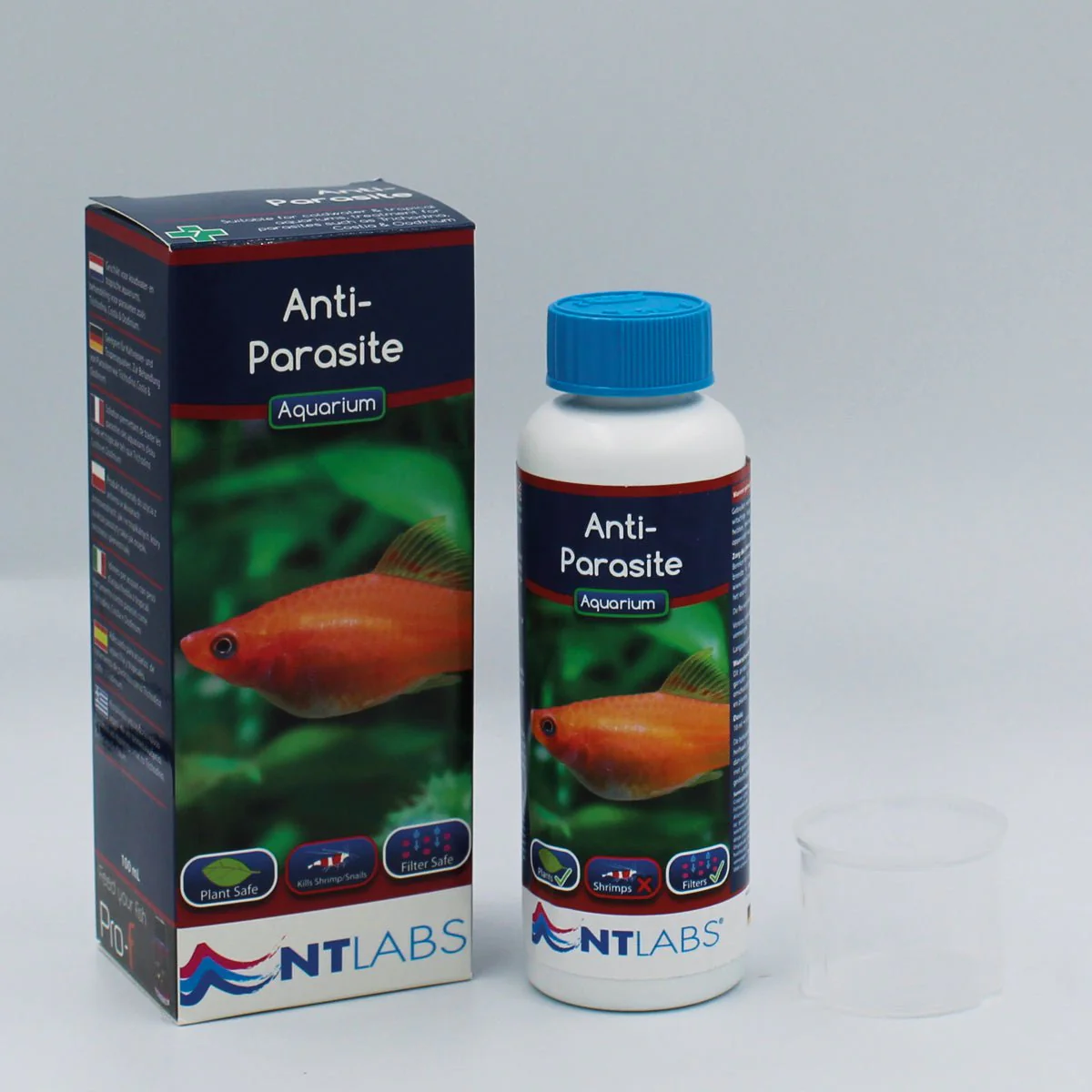 NT LABS Aquarium Anti-Parasite 100ml/250ml (kills external parasite) - Image 2