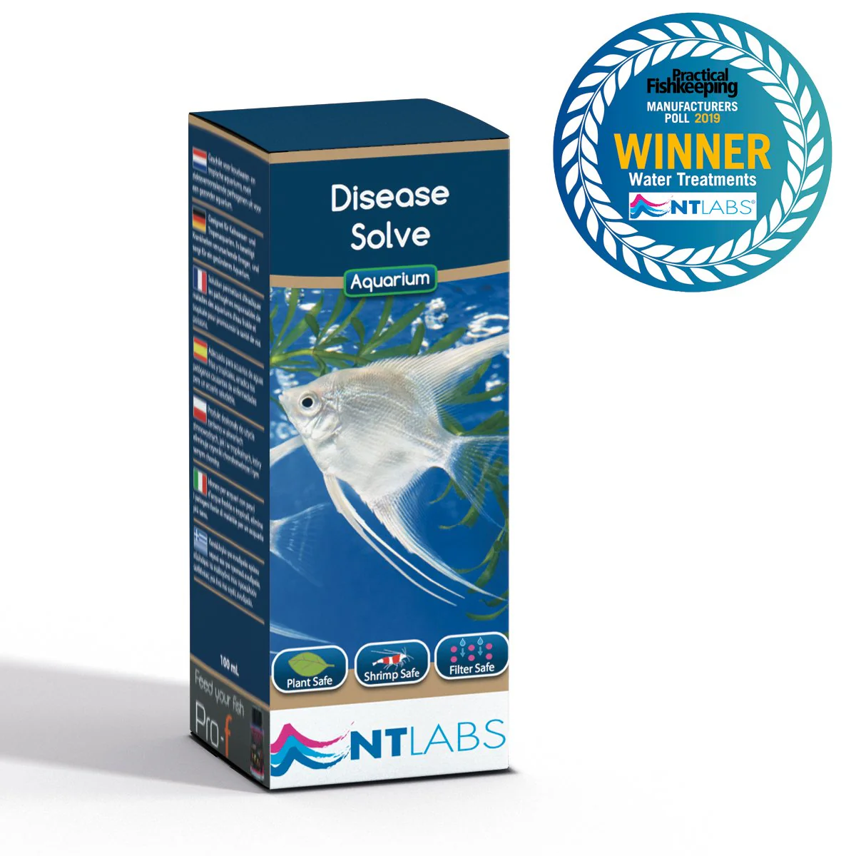 NT LABS Aquarium Disease Solve 100ml (multi cure)