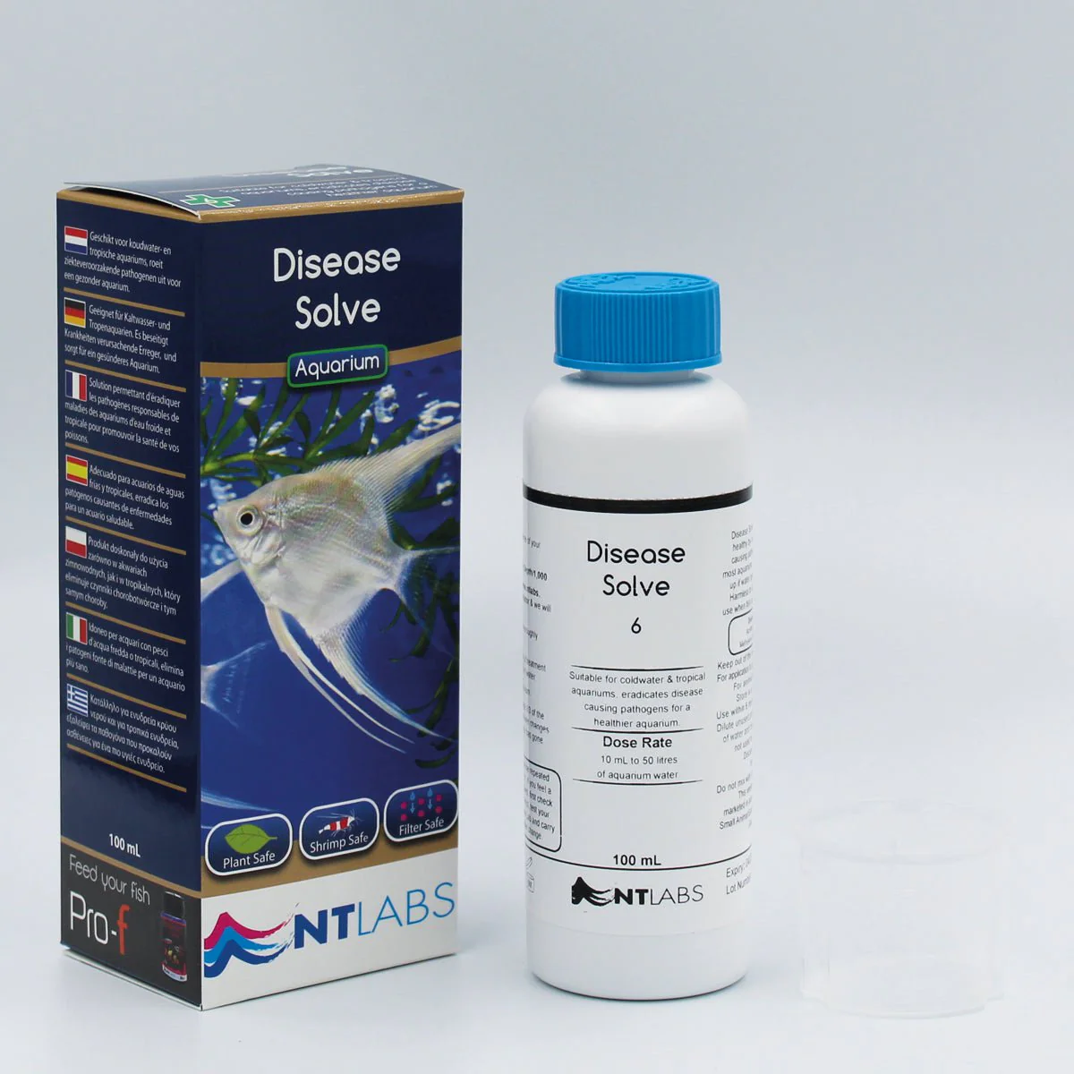NT LABS Aquarium Disease Solve 100ml (multi cure) - Image 2
