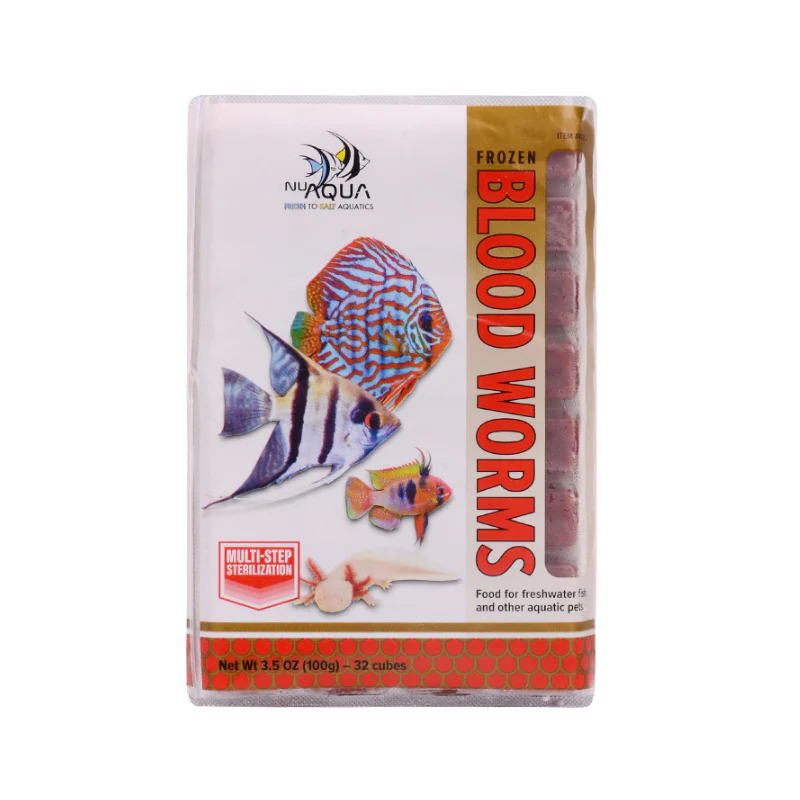 NU AQUA - BLOODWORMS (FROZEN) cube 100g - Image 4